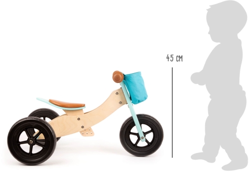 Legler 2in1 tricycle bleu