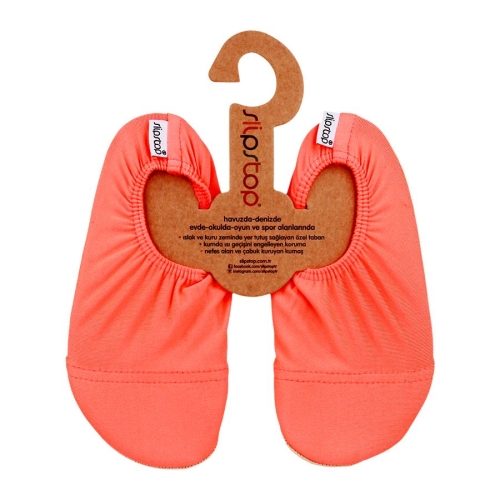 Slipstop Chaussure de natation enfant S (24-26) orange fluo