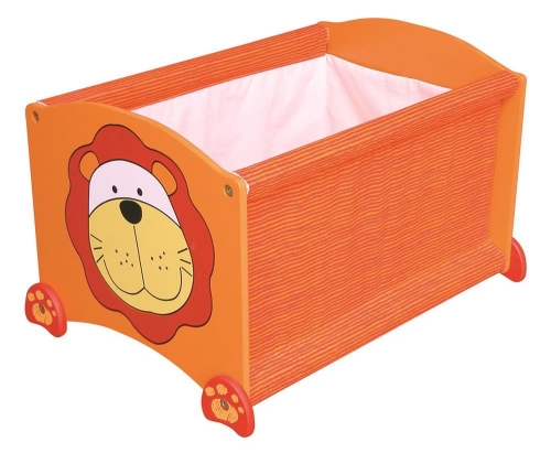 Je suis un coffre à jouets Lion