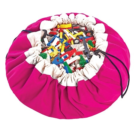 Play &amp; Go Sac de rangement Tapis de jeu Fuchsia