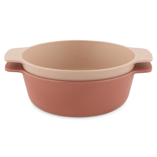 Trixie Lot de 2 bols en PLA rose
