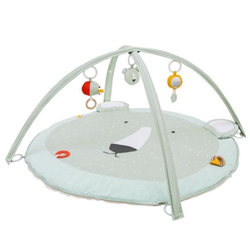 Trixie Tapis de jeu avec arches Mr. Ours polaire