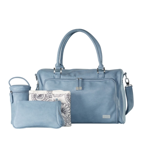 Sac de puériculture / sac à langer Isoki Double Zip Satchel Eden Serenity