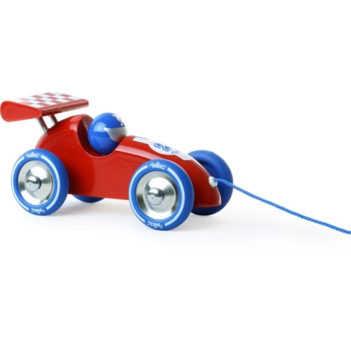 Vilac Trekfiguur Voiture de course Rouge