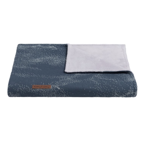 Couverture pour bébé Teddy Babies Only Marbre granit / gris