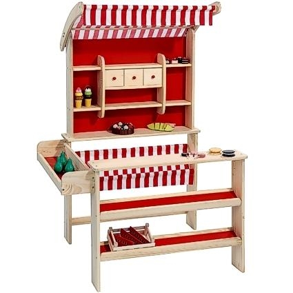 Playwood Houten Winkel Red (à l&#39;exclusion des accessoires)