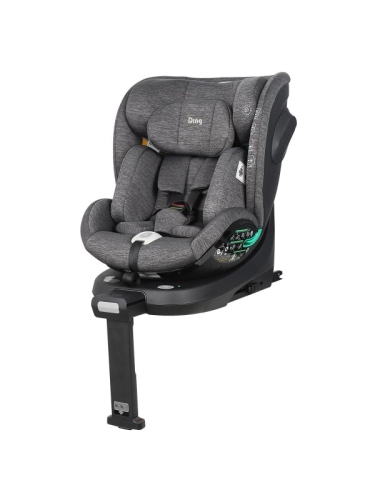 Siège auto Ding I-size Fynn 40-150 cm 360° Gris