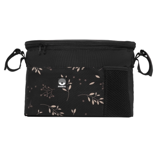 Dooky Buggy Organizer Deluxe Leaves Noir