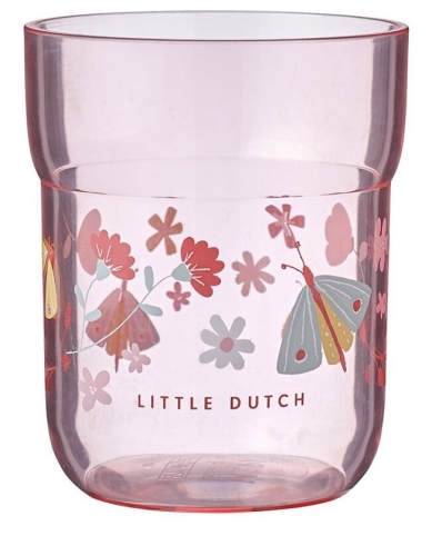 Mepal Verre pour enfants Mio Fleurs et papillons