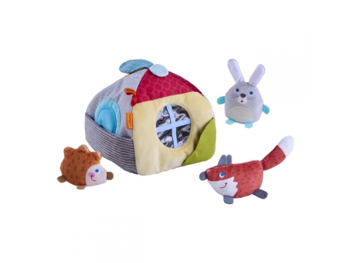 Haba jouer cube animal cache-cache