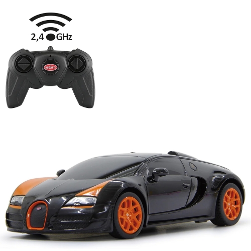 Bugatti Grand Sport Vitesse télécommandable Jamara Noir 1:24