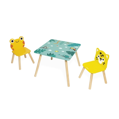 Table Janod Tropik avec chaises