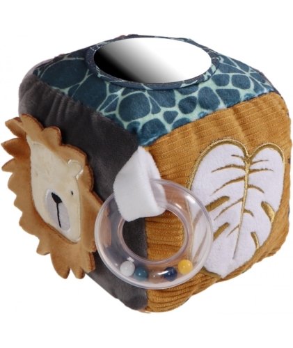 Cube d'activités en peluche Tryco Jungle 