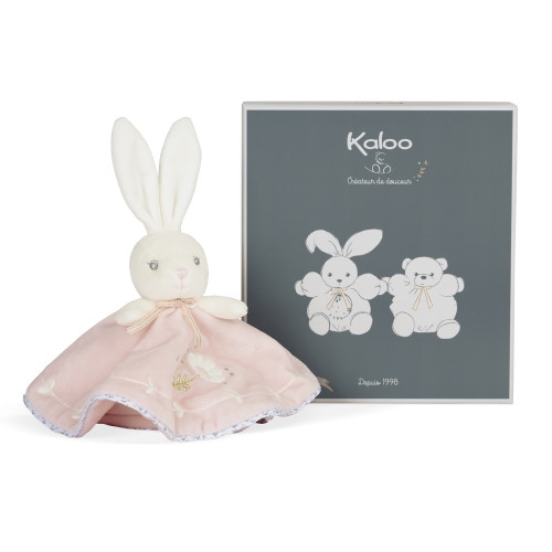 Kaloo Peluche Perle Doudou lapin Rose