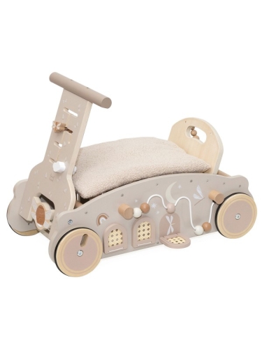 Étiquette Étiquette - 3 en 1 Berceuse, Walker et Voiture - Nougat
