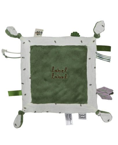 Doudou Label Label Vert olive foncé