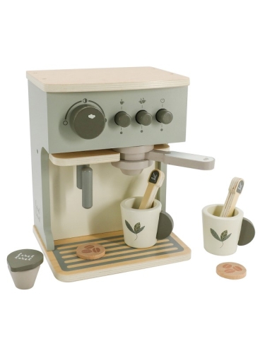 Étiquette Étiquette - Machine à café expresso - Vert olive
