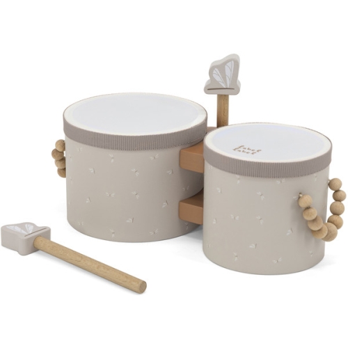Label Label Bongos en bois Nougat