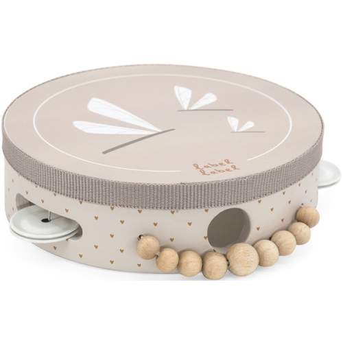 Label Label Tambourin en bois Nougat