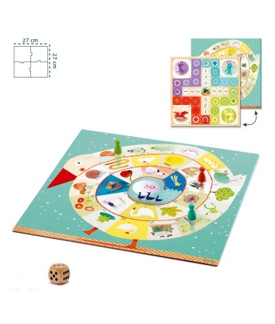 Djeco Ganzenbord Ludo &amp; Co Junior