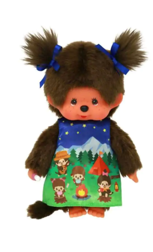 Monchichi 20 cm Girl Camping