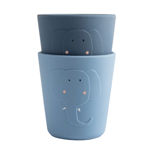 Tasse en silicone Trixie 2-pack Mme Elephant