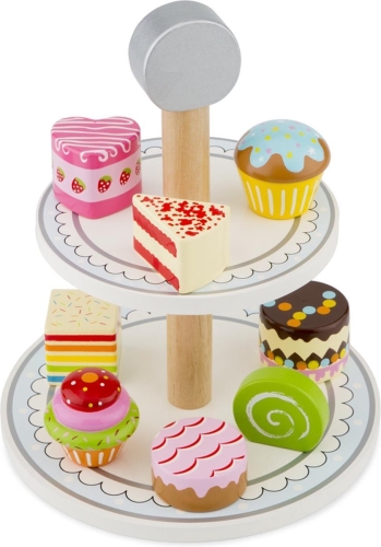 New Classic Toys Etagère avec des gâteaux