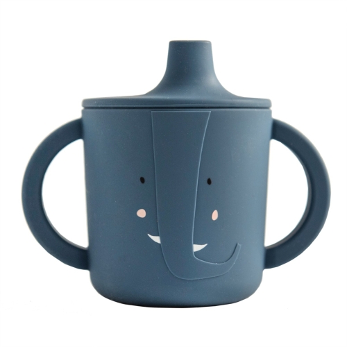 Tasse à bec en silicone Trixie Mme Elephant