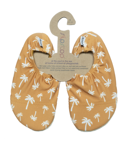 Chaussures de natation Slipstop pour enfants L (30-32) Palm Mustard 