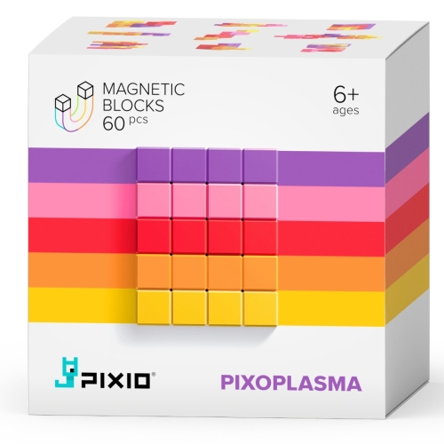 Jouet magnétique Pixio Abstract Pixoplasma 64 pièces