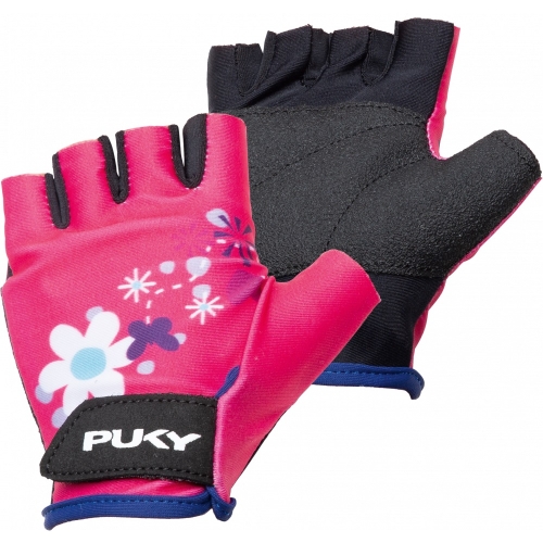 Puky Gants GLOVY fleur rose taille S