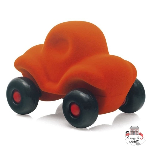 Rubbabu Small Car Orange
