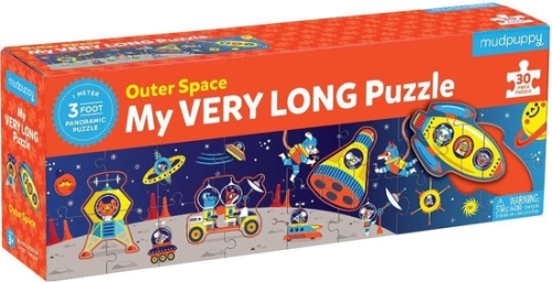 Mudpuppy Mon long puzzle Dans l'espace 30 pièces