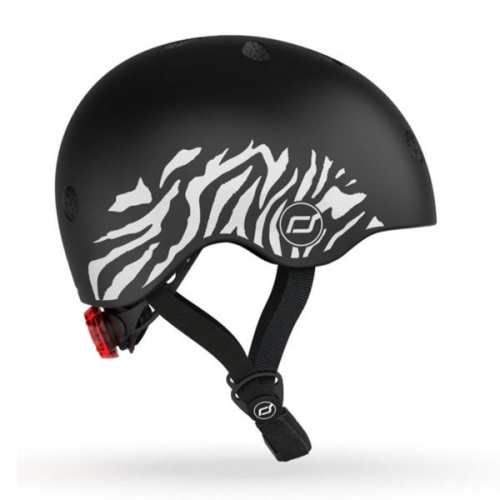 Casque Scoot and Ride XS zèbre