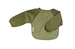 Bavoirs à manches longues Silly Billyz Fleece small Olive
