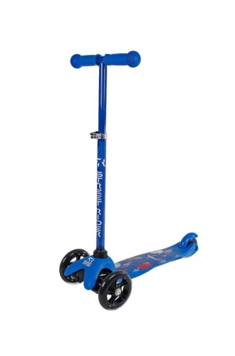 Street Rider 3 Wheel Step avec guidon réglable Bleu