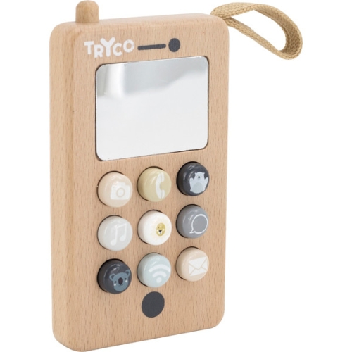 Téléphone en bois Tryco