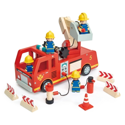 Moteur de pompiers en bois Tender Leaf