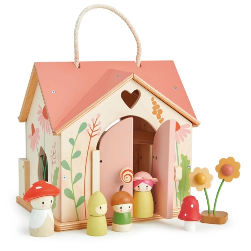 Tender Leaf Cottage en bois de rose