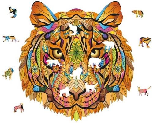 Casse-tête en bois Eureka Rainbow Tiger