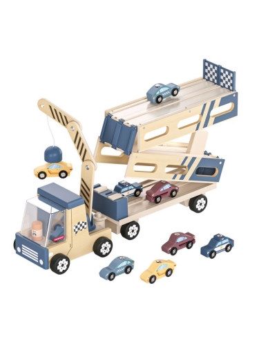Topbright - Roll &amp; Race - Transporteur de voitures 