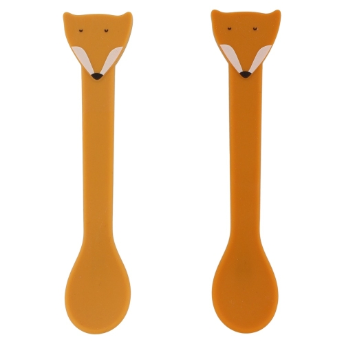 Trixie Silicone Spoon set of 2 Mr Fox