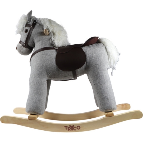 Tryco cheval à bascule grand gris