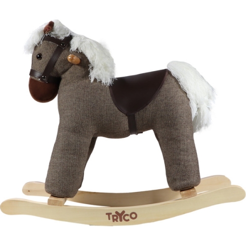 Tryco Cheval à bascule petit marron