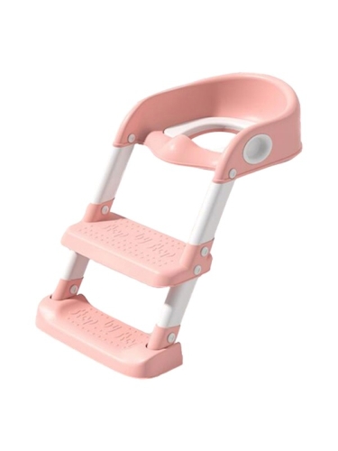 Tryco - Échelle d'entraînement aux toilettes - rose