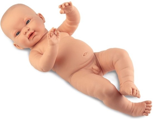 Llorens Baby doll Hugo sans vêtements 45 cm