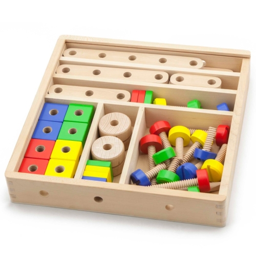 Jeu de construction Viga Toys 53 pièces