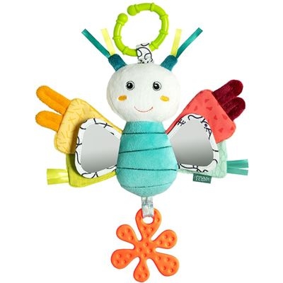 Fehn Dobabydoo Activité Papillon en peluche