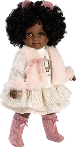 Llorens Soft Body Doll Zuri Pink 35 cm