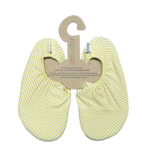 Chaussure de natation Slipstop pour enfants S (24-26) Bande jaune